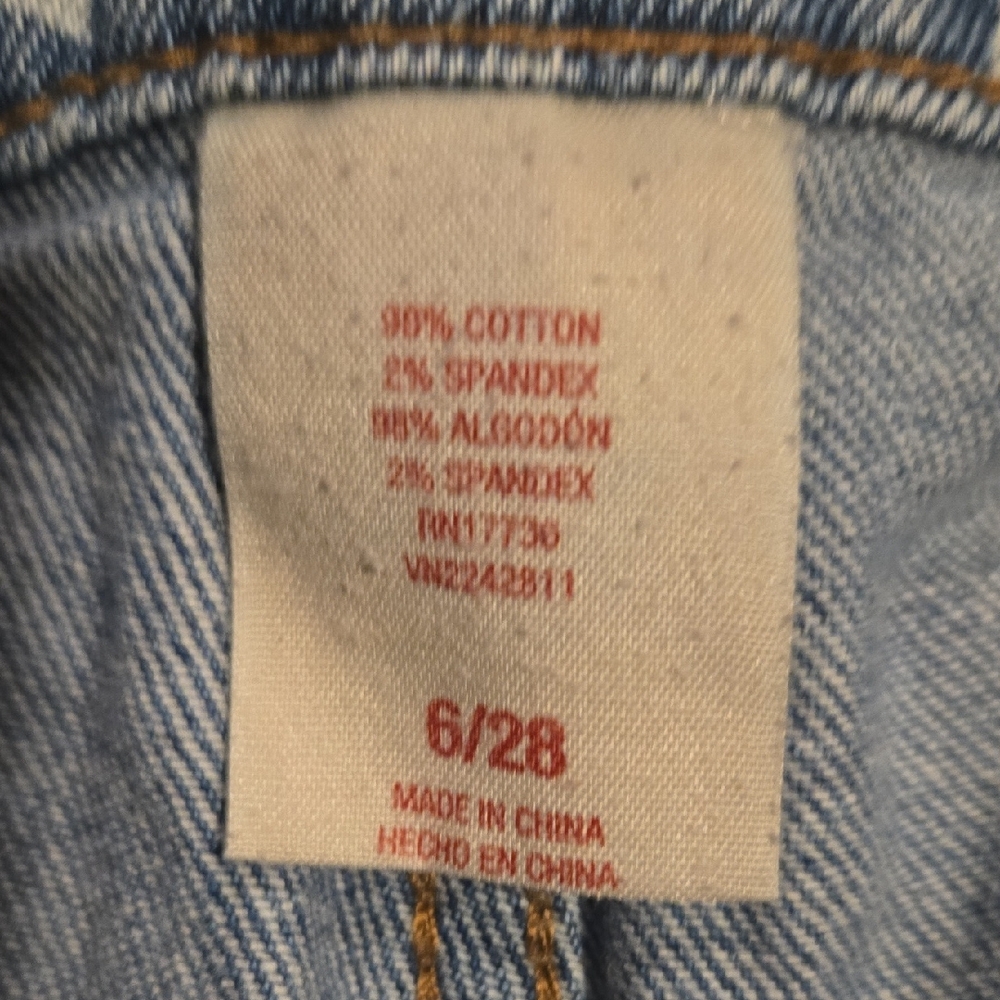Mossimo Supply Co. Starry Blue Jean Shorts - Picture 3 of 5